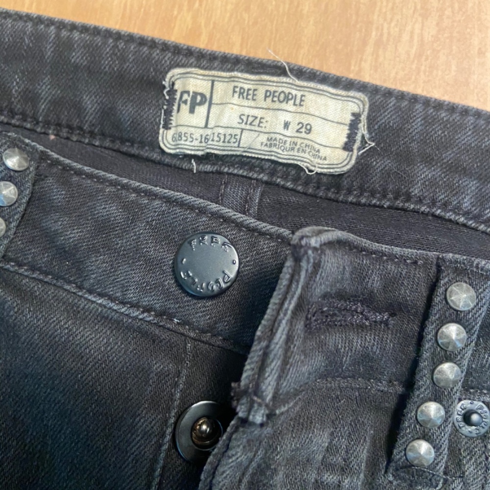 Free People Payton Studded Jeans - Picture 2 of 7